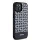 DKNY dėklas iPhone 15 / 14 / 13 su MagSafe, juodas