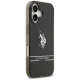 U.S. Polo Assn. MagSafe dėklas, skirtas iPhone 17, juodas