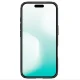 „iPhone 17 Pro“ dėklas Nillkin Super Frosted Shield Pro Magnetic, permatomas juodas