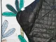 Foldable waterproof picnic and beach mat with insulation, 150x200 cm, palm design