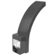 Maclean MCE244 GR fasadinis LED šviestuvas su judesio jutikliu, 10W, IP54, pilkas