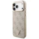Guess 4G Triangle Logo MagSafe dėklas iPhone 17 / 18 Pro Max, Rose Gold