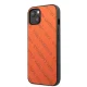 Karl Lagerfeld Perforated Allover dėklas, skirtas iPhone 13 mini, oranžinis