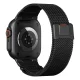 Tech-Protect Milano Vanguard dirželis Apple Watch 44/45/46/49mm, juodas