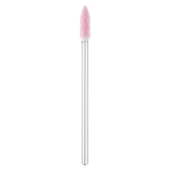 Exo Sandstone Nail Drill Bit Flame, Pink (L:10mm, Ø:3.6mm)