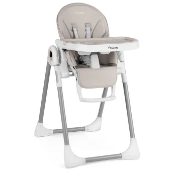 Nukido Belo 700503 Multifunctional Baby High Chair, Grey