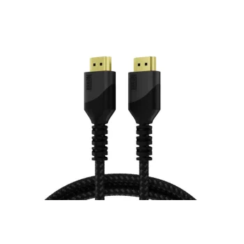 Newell HDMI 2.1 laidas, 8K 60Hz, 4K 120Hz, 48 Gbps - 2 m, grafito