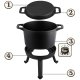Ketaus puodas-katilas su grilio keptuve Berdsen BD-480, 8L
