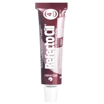 Antakių ir blakstienų geliniai dažai Refectocil, 4 Kaštoninė, 15 ml