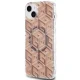 Guess dėklas iPhone 15 Plus / 14 Plus IML GCube MagSafe, rudas