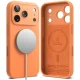 Ringke Silicone Magnetic MagSafe Phone Case Cover iPhone 17 Pro Max - Orange