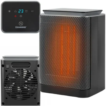 Kaminer Lumni Ceramic Electric Heater, 1500W