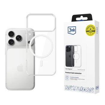 Skaidrus dėklas 3mk Clear MagCase, skirtas Apple iPhone 17 Pro