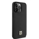 DKNY dėklas iPhone 15 Pro Max telefonui su MagSafe, juodas