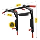 4Fizjo 1558 2-in-1 Wall Mounted Pull-up Bar and Dip Station