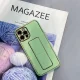 Telefono dėklas Samsung Galaxy A13 su stovu, žalias