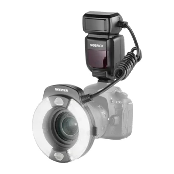 Žiedinė makro blykstė Neewer RF1-C Canon fotoaparatams