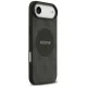 Guess 4G Circle Classic Logo MagSafe dėklas telefonui iPhone Air, juodas