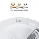 Led4U LD142 LED lubinis šviestuvas su judesio jutikliu, 30W