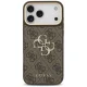 Guess 4G case for iPhone 18 Pro Max / 17 Pro Max with big strap, brown
