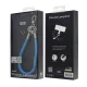 Audi universalus telefono dirželis 28cm x 8mm, mėlynas