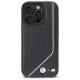 BMW M Perforated Twisted Line MagSafe dėklas iPhone 16 Pro telefonui, juodas