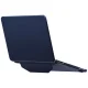 Dėklas Uniq Lyden Versa nešiojamajam kompiuteriui MacBook Neo, Navy Blue