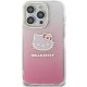 Dėklas iPhone 15 Pro telefonui Hello Kitty IML Gradient, rožinis