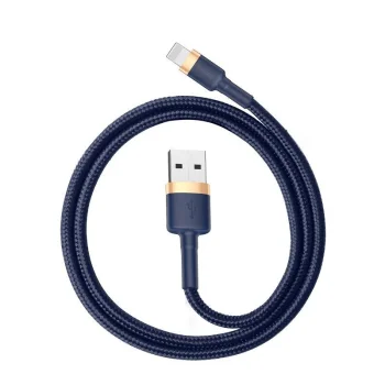 Baseus Cafule USB to Lightning Cable 1.5A 2m Gold+Dark Blue