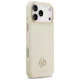 Guess Grained Strass Logo MagSafe dėklas iPhone 17 Pro Max, bėžinis