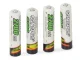 Įkraunamos AAA R3 baterijos 2700mAh, 4 vnt.
