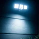 3 in 1 LED saulės baterijų šviestuvas su judesio ir prieblandos jutikliu