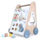 ECOTOYS edukacinis medinis stumdukas su veiklos centru