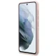 Karl Lagerfeld Liquid Silicone Ikonik Choupette dėklas Samsung Galaxy S23+, rožinis