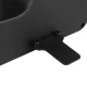 Maclean MCE224 G Elektrinis skirstytuvas su jungikliu, 4 lizdai, Juodas