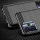 Realme 9 Pro dėklas Carbon Case, lankstus TPU nugarėlė, juodas