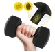 4Fizjo Bitumen Dumbbells 2 x 5 kg, Black