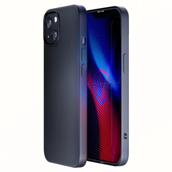 Dėklas 3mk Matt Case Pro skirtas Apple iPhone 14, juodas matinis