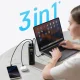 Cuktech PB200U išorinė baterija 20000mAh 210W 2x USB-C USB-A juoda