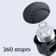 Universal Steering Wheel Spinner Knob DA121, Black
