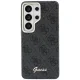 Guess 4G Script MagSafe dėklas telefonui Samsung Galaxy S26 Ultra, juodas