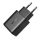 Joyroom JR-TCF23 USB-C įkroviklis 25W SFC / PPS / PD juodas + Type-C laidas 1m