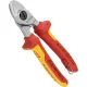 Kabelių žirklės KNIPEX 95 16 165 T, 165 mm
