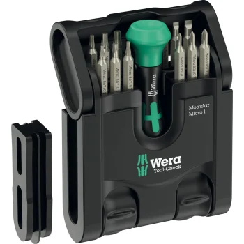Įrankių rinkinys Wera Tool-Check Modular Micro 1, 21 dalis