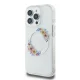 Guess IML Flowers Wreath MagSafe case for iPhone 16 Pro Max - transparent