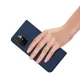 Xiaomi Redmi 10 DUX DUCIS Skin Pro Auto-absorbed Leather Cell Phone Case Cover, Blue
