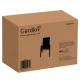Gardlov 25415 sodo kėdžių rinkinys, 4 vnt., juodas