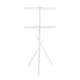 Maclean MC-182 W grindinis televizoriaus stovas (37-80\", 60kg), baltas