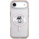 Karl Lagerfeld IML Choupette Sketch Logo MagSafe dėklas iPhone 17 Air, rožinis