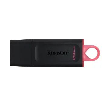 USB atmintinė Kingston DataTraveler Exodia 256GB USB 3.2, juoda/raudona
